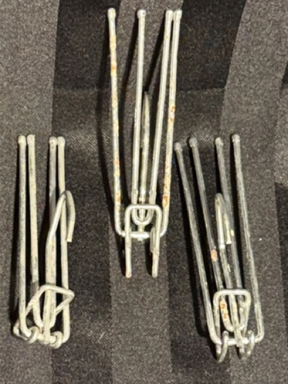 Lot of Vintage-Metal Drapery Hooks #44